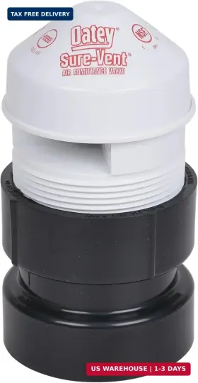 Oatey 038753390192 39019 Sure-vent 1.5 Inch - 2 160 Branch 24 Stack Dfu Capacity Air Admi
