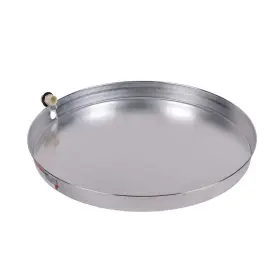 34176 Oatey 28 Inch Aluminum Water Heater Pan With 1 Cpvc Adapter