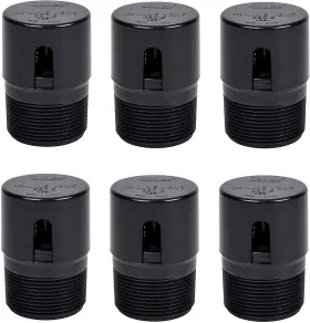 39012 Oatey Abs In Line Vent 2x2 13/16 Sold As 6pack