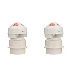 39230-1 Oatey Sure-vent 1.5 Inch Pvc Air Admittance Valve 20 Dfu Branch And 8 Stack 2-pack
