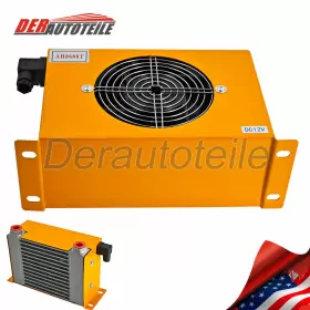Ah0608t-ca Ocsair New 60l/min 6kg Hydraulic Air Cooler Air-cooled Oil Radiator 12v 38w #2