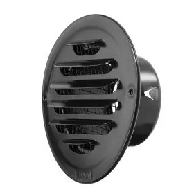 Jmus00036 Oganazi 3 Inch Stainless Steel Air Vents Round Black Soffit Vent Cover Flat