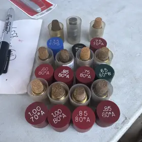 20476626 Oil Miser Lot Of 11 Toyotomi Water Heater Parts # Fuel Nozzle Om-148