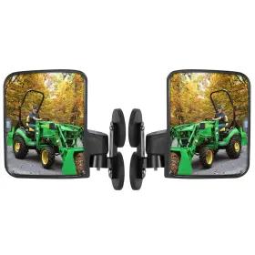 Om-824 Omgro Universal Tractor Mirrors Strong Magnetic Side Compatible Wi