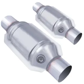 Chq3 Osakesukar 3 Inch Universal Catalytic Converter Inlet/outlet 2 Pack High Flo