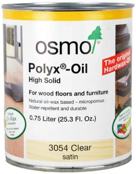 3054 Osmo 006850813711 Polyx-oil Clear Satin - .750 Liter