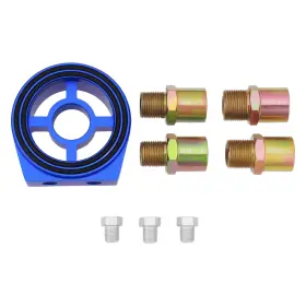 452-b-vh Ototec 1set Oil Filter Sandwich Adapter Plate Kit 1/8 Npt Temperature Sen