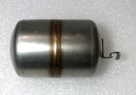 1avcw-float Oxidation Technologies 1avcw Ozone Air Vent. Cylinder Stainless Steel New