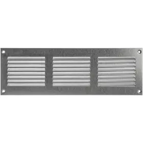 Ozo Brothers 751037981065 12 Inch X 4 External Dimensions - Galvanized Metal Air Cover Grille