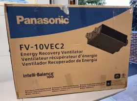 Fv-10vec2 Panasonic Intelli-balance 100 Any Climate Erv 50-100 Cfm