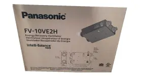 Fv-10vec2rh Panasonic Intelli-balance 100-energy Harwired 30-100 Cfm Recovery Ventilator
