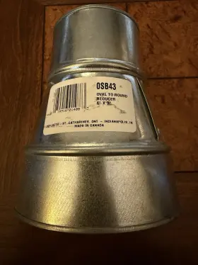 1840-fv-vs43r Panasonic Osb43 Unfinish 4 Inch Oval To 3 Round