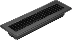 241021 Patikil 10 X 2 Inch Floor Register 1pcs Heavy Duty Air Black
