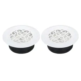 Pta230916tt000567 Patikil 6 Inch Round Air Vent 2 Pack Adjustable Ceiling Diffuser Grill Cover Abs Lou