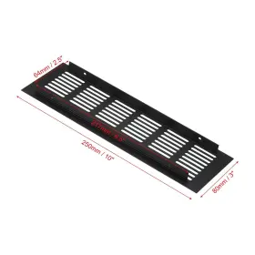 Pta231114tt000356 Patikil 10 X 3 Inch Door Air Vent Cover 2pcs Aluminum Grille Ventilation Cov #2