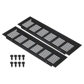 Pta231114tt000356 Patikil 10 X 3 Inch Door Air Vent Cover 2pcs Aluminum Grille Ventilation Cov