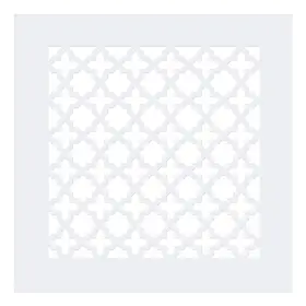 Pta240506tt000268 Patikil Air Vent Cover Grille For 9.5 Inch X9.5 Duct Opening Acrylic