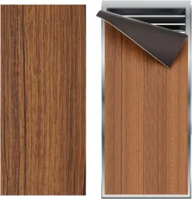 Pta240906tt000242 Patikil 12 Inch X5.5 Magnetic Vent Cover Wood Grain Color
