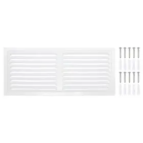 Pta250208tt001049 Patikil 8x16 Inch Attic Vent Soffit Aluminum Alloy Rectangular Floor Hvac Air