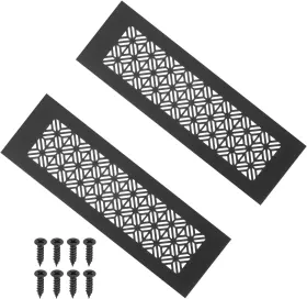Pta250328tt000853jp Patikil Door Air Vent Cover 2 Pcs Heavy Duty Aluminum Grille Ventilation 14 X 3 Inch