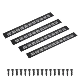Patikil Pta250606tt001867jp 18 X 2 Inch Rectangle Ventilation Grille 4pcs Aluminum Air Vent Cove