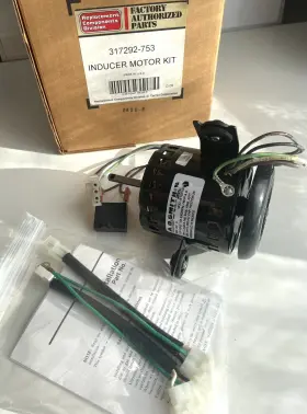 317292-753 Payne Carrier Bryant Draft Inducer Motor Kit 115v 250vac 3300rpm 60hz