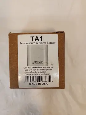 Fs-ta1 Pelican Wireless Systems 855406007234 Temperature And Alarm Sensor/nib/free Shipping