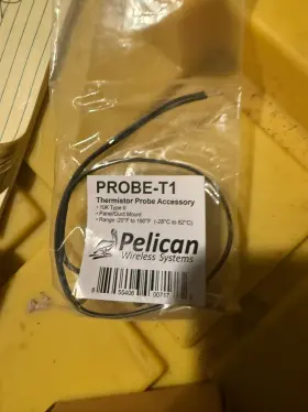 Probe-t1 Pelican Wireless Systems Temperature Probe For Duct 10k Type Ii