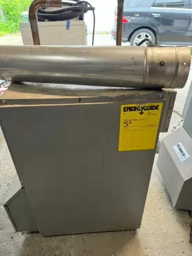 15b070fe Pennco Uh100 70000 Btu Natural Gas Boiler Grey Good Condition #3
