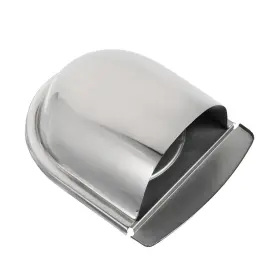 Peroup 617662683610 4 U-shaped Vent Cover For Kitchen Bathroom Stainless Steel Gray With Mesh