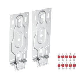 Peroup 680811524263 1 Pair Air Conditioner Wall Mount Bracket Hanging Plate