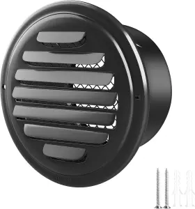 Piiyoosnn 313036232254 4inch 304 Stainless Steel Air Vents Cover Louvered Grille Vent