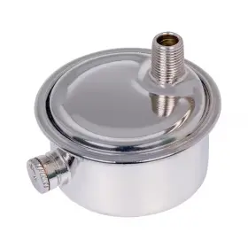 Plumbflex 445047213281 1/8 Inch Chrome Radiator Air Valve Gorton Style Angle Steam Vent Size #5