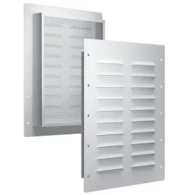Pooamy 793313721808 Shipping Container Vent With Metal Mesh 2 Pack Heavy Duty A