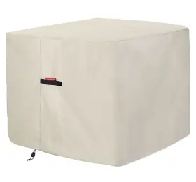 600d Porch Shield 753940999308 Ac Cover For Outside Units Square Waterproof Beige 30x30