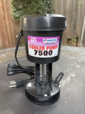 Ul1500la Powercool Ul7500 Evaporative Cooler Pump 15000 Model 115v