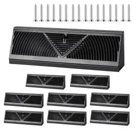 Pralena 692090816304 Baseboard Register Diffuser Vent Covers 8 Pcs 15 Inch