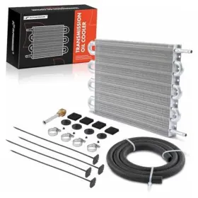 Apoc144c Premiumpartswhosale Transmission Oil Cooler Universal Aluminium 8 Pass Tube And Fin Row