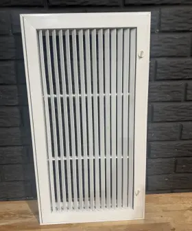 717882 Price Aluminum Return Air Filter Grille Hvac Vent Duct Wall Register 12 Inch X 24