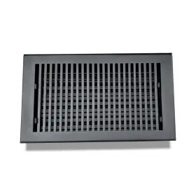 814frca-vr102-blk Prima Decorative Hardware - Premium Quality Cast Aluminum Floor Register 8 X 14