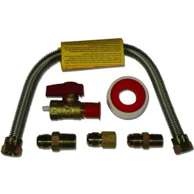 Gls200-24-tf Procom Gl200-24-tf 24 Inch Universal Gas Appliance Hook-up Kit Model#