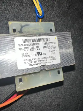 4000a09aw18k158 Products Unlimited Tyco 15b0001n02 Furnace Transformer #2