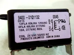 9400-01q1132 Products Unlimited Furnace Relay Module Part # Coil 24v 50/60 Hz #2