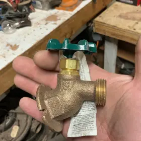 255lf Proflo Arrowhead Sillcock 1/2 Inch Lead-free Bronze O-ring Connection