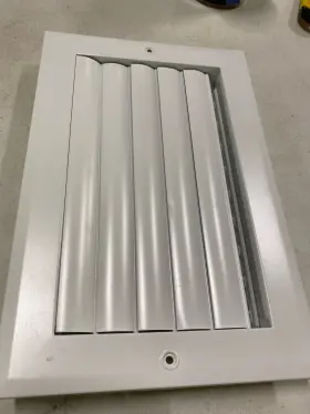 Psa1cw10u Proselect 10 Inch X6 White Aluminum Ceiling/sidewall Register 1-way