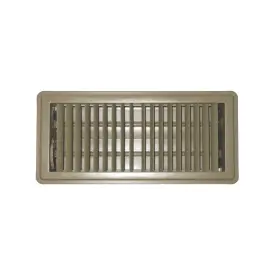 Psdfdbu10 Proselect Psdfd - 6 Inch X 10 Duct Connection Deluxe Floor Diffuser Brown