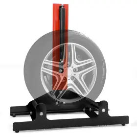 Pulaim 769293045395 Rolling Wheel Detailing Stand Heavy Duty Cleaning For Tire