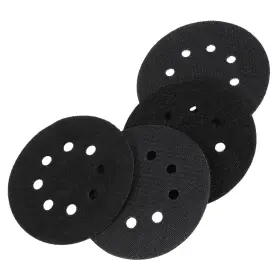 716316 Qfwdfctrenz 4 Pcs 5 Inch 8 Hole Hook And Loop Pad Interface Orbital Sander For I