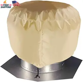 Qnboor 313055460492 Turbine Roof Vent Cover Ventilator Protector Shield 20 Inch X20 Inches 51cm 5