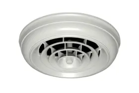 Quick Connect 811318020280 Havaco 12 Inch Capital Crown Round Ceiling Diffuser With 6 Register Boot And Rot
